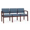 Lesro 3 Seat Tandem Seating W/ No Center Arms, 65 in W 26 in L 31.5 in H, Lenox Series LW3101 - alternate 1